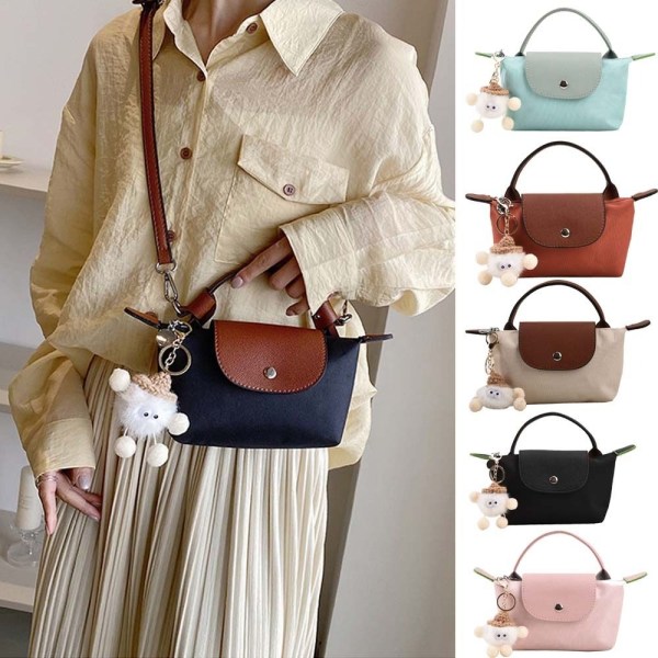 Fashion Bag Nylon Dumplings Bag Single Shoulder Crossbody Bags black