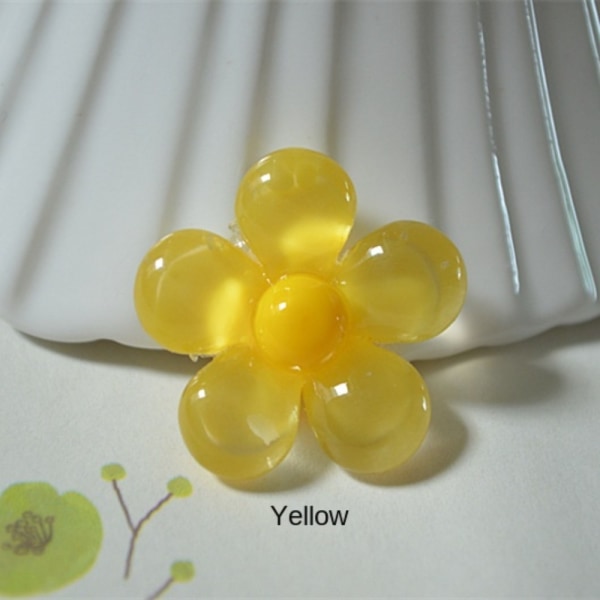 20 Stk Resin Finger Ringe Finger Ringe GUL Yellow