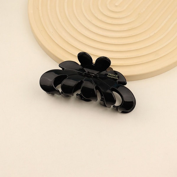 Big Hair Claw Clips Hiusneula MUSTA Black