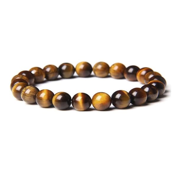 Krystal ædelsten armbånd 7 Chakra Bead Bangle 4 4 4