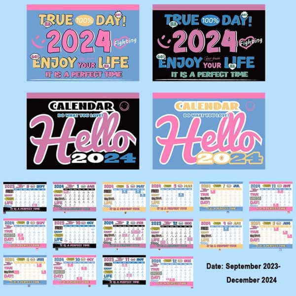 Työpöytäkalenteri Minimalistinen kalenteri STYLE 1 STYLE 1 Style 1