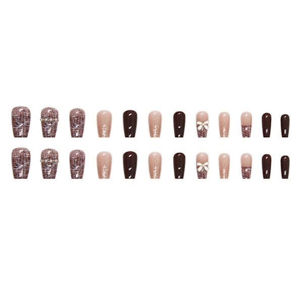 Kiste Fake Nails Ballerina False Nail 3 3 3