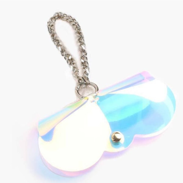 Brilleetui Solbriller Oppbevaringsveske TRANSPARENT transparent