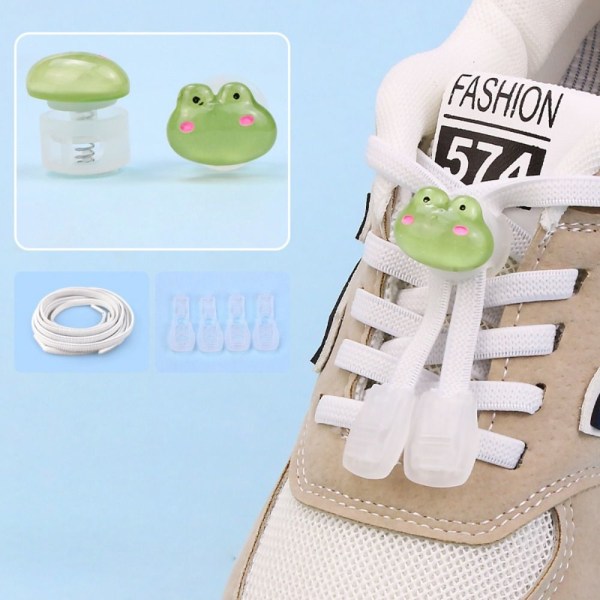 Lazy Skosnören Sko Spets GRODA GRODA Frog