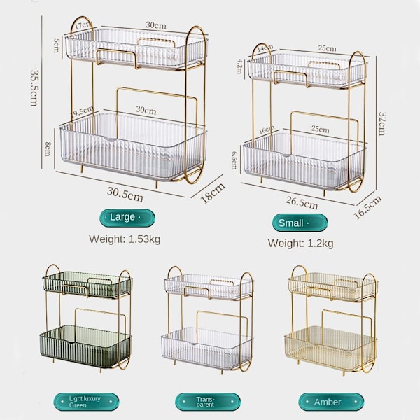 Makeup Organizer Beauty Organizer TRANSPARENT S Transparent S