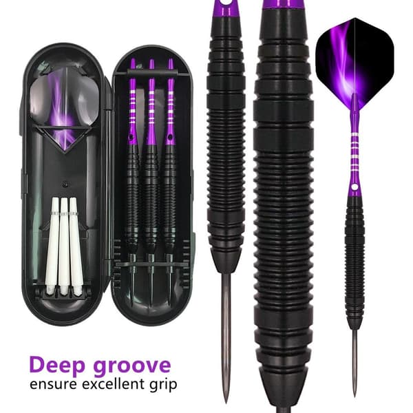 Set med case LILA purple