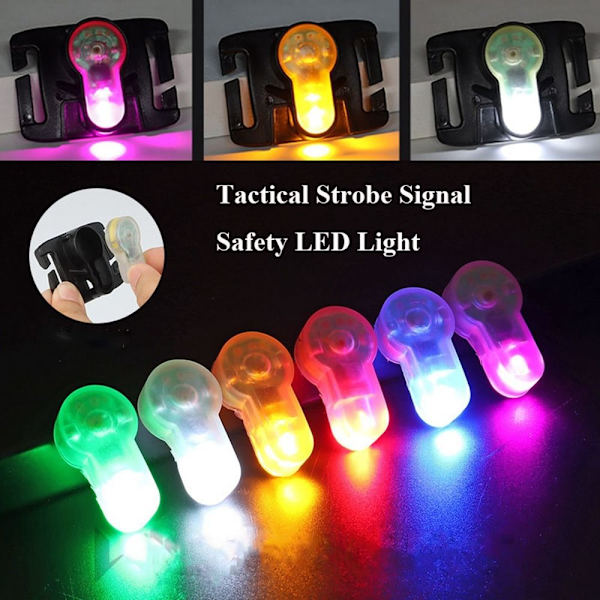 Tactical Strobe Signal Safety LED-lys 1 1 1