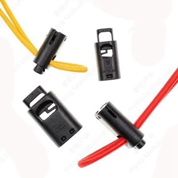 10 stk. Tactical Cord Lock Toggle Stopper 25MM 25mm