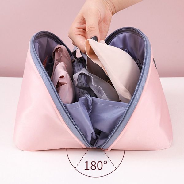 Underkläder Förvaringsväska Makeup Organizer GRÅ Gray