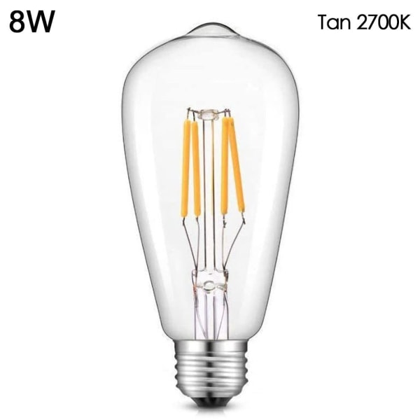 LED glödlampa Vintage Bulb 8WTAN 2700K TAN 2700K 8WTan 2700K