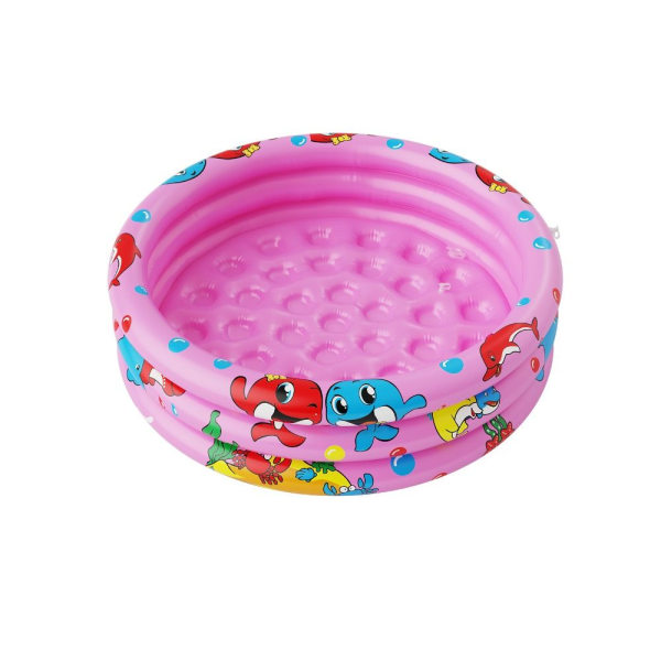 Oppblåsbart Svømmebasseng Småbarn Svømmebasseng PINK-90CM Pink-90cm