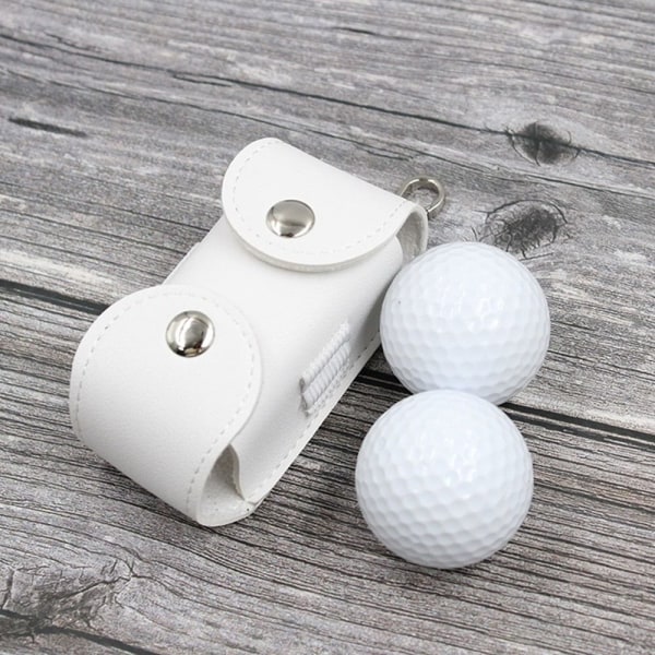 Golfbollsväska Golfbollspåse VIT white