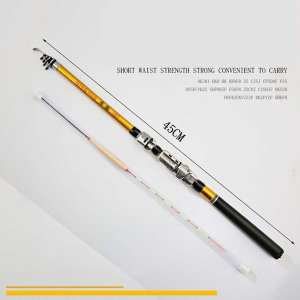 Teleskopfiskestang Pennstang GULL 2,7M 2,7M Gold 2.7m-2.7m