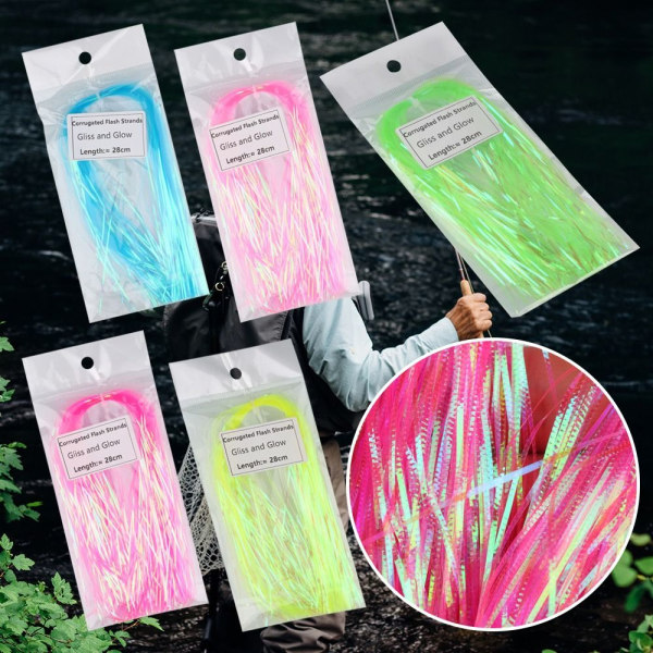 2st Flash Tinsel Simulates Fish Scale 3 3 3