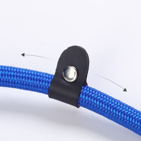 Kæledyr Traction Rope Dog Training Leash SORT black