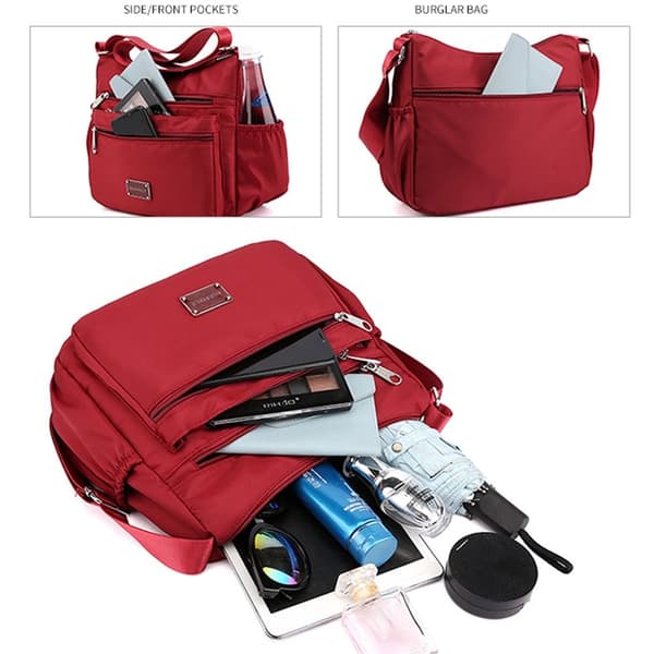 Messenger Tasker Crossbody Pack LILLA purple