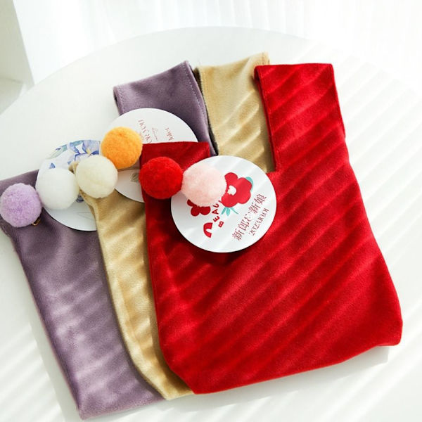 Karkkipussi Karkkilaukku PUNAINEN 2KPL 2KPL red 2pcs-2pcs
