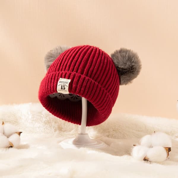 Neulotut hatut Pipo Cap GREY grey