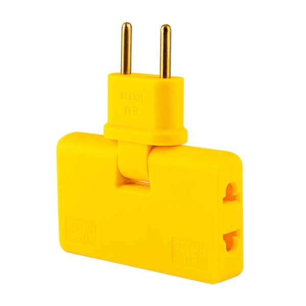 3 i 1 trådløs omformer EU-adapter GUL yellow