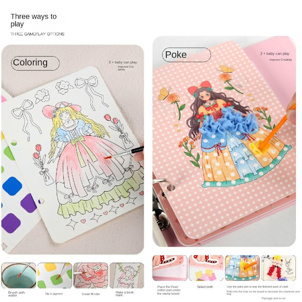 Poke Art Tee-se-itse-lelut , set set set 1