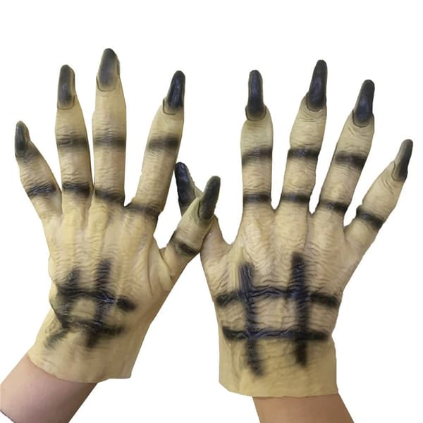 Cosplayhandskar med klor ROSA pink