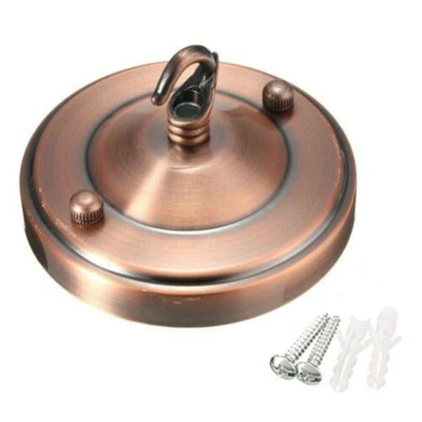 Lampfot Lamphållare ANTIK KOPPAR antique copper