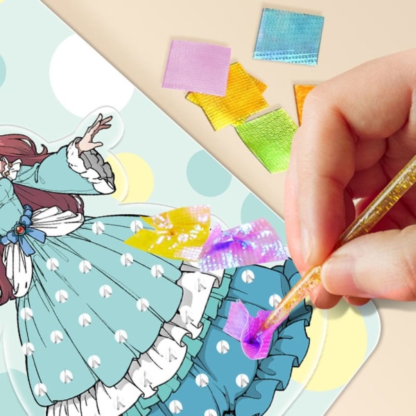 Poke Art DIY-leksaker Utbildning Poke Painting 4 4 4