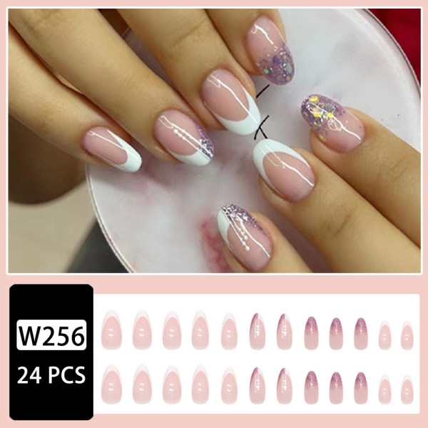 Mandel Fake Nails False Nail W155 W155 W155