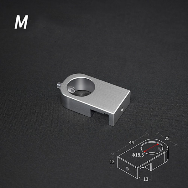 Vandrørsklemmer Akvarium Aluminiumslegering M M