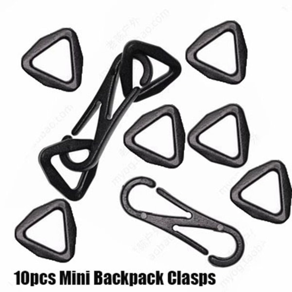 10 kpl Carabiners Reppulukot 3 3 3