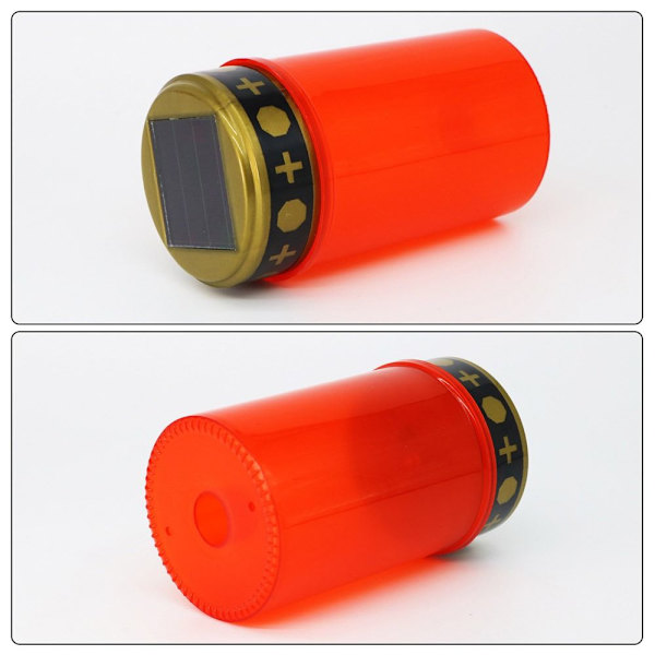 Solar Grave Light Lawn Light RÖD STYLE-1 STYLE-1 Red Style-1-Style-1