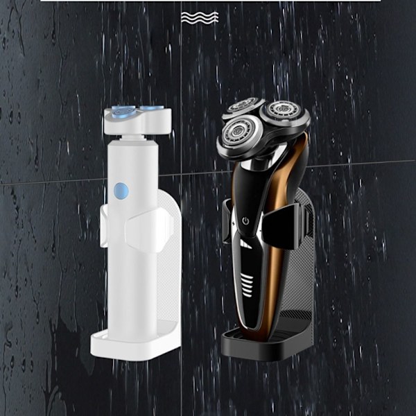 2 STK Barberbladsholder Shaver Organizer SORT A A black A-A