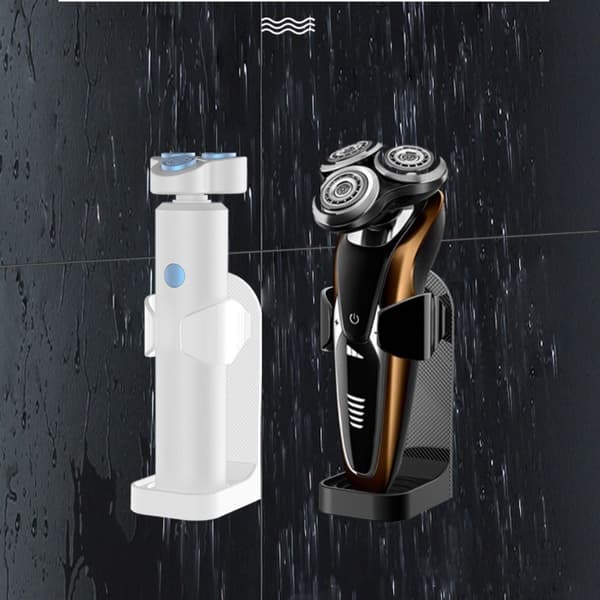 2kpl partakoneen pidike parranajokoneen organizer WHITE BB white B-B