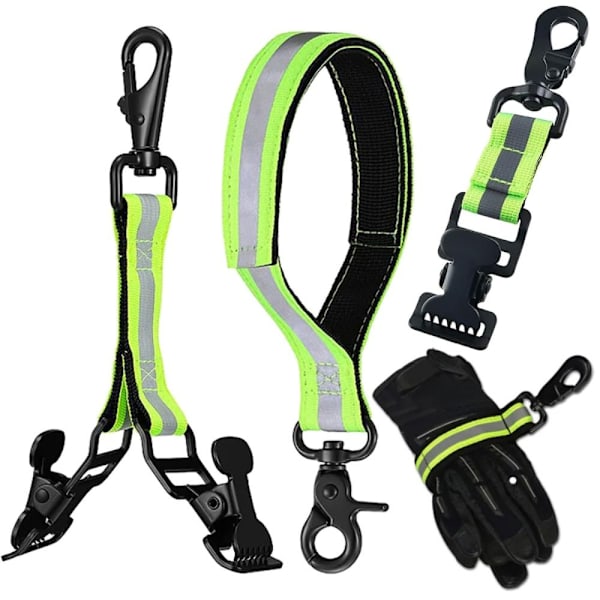 Firefighter Glove Strap Handskar Klämmor 1 1 1