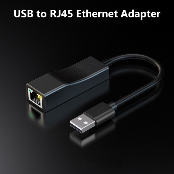 Externt USB till RJ45 Ethernet-adapter nätverkskort