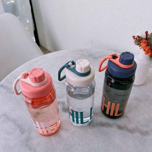 Urheiluvesipullo Juomapullo MUSTA 800ML 800ML Black 800ML-800ML