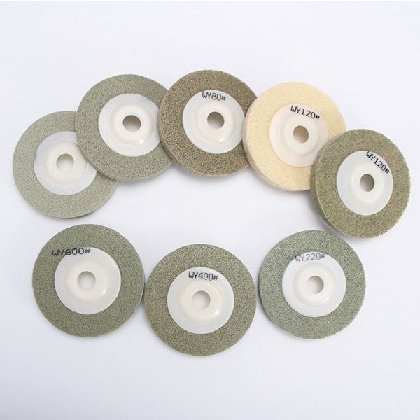 10stk 100mm Nylon Fiber Flap Flower Polerhjul 120Grit