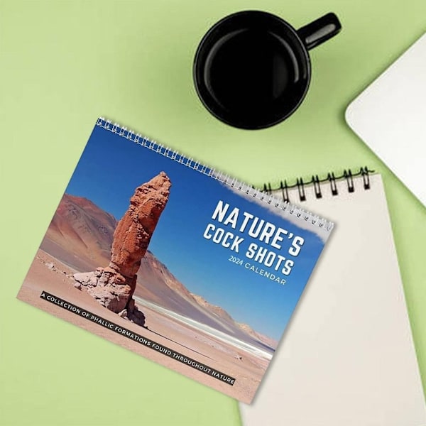 Naturens Dicks Kalender 2025 Väggkalender Rolig Kalender