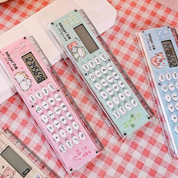 Rak linjal Mätlinjal ROSA Pink
