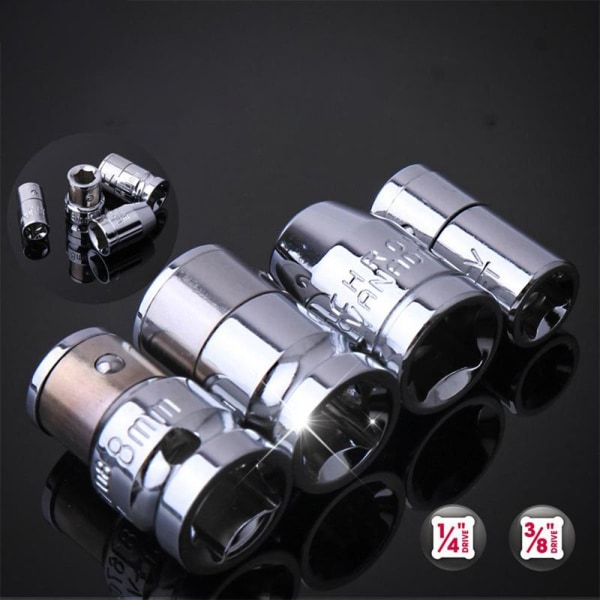 Ratchet Socket Adapter Socket Hex Bit Adapter 1/2-8MM02 02 1/2-8mm02