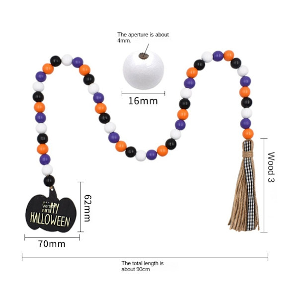 Bead Garland Prayer Bead Porrastettu tarjotin sisustus