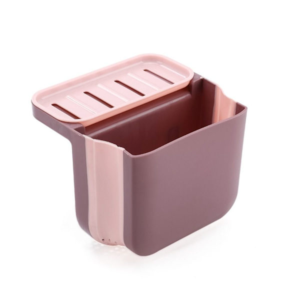 Vask Søppelbøtte Vask Sil Kurv ROSA Pink