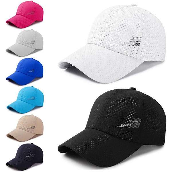 Nopeasti kuivuva baseball-lippis Golf- cap VAALEANHARMAA light gray