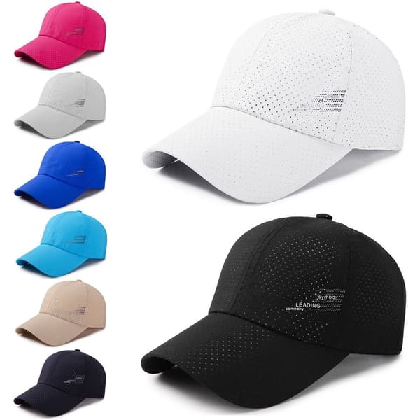 Snabbtorkande basebollkepsar Golf cap ROSE RED rose red