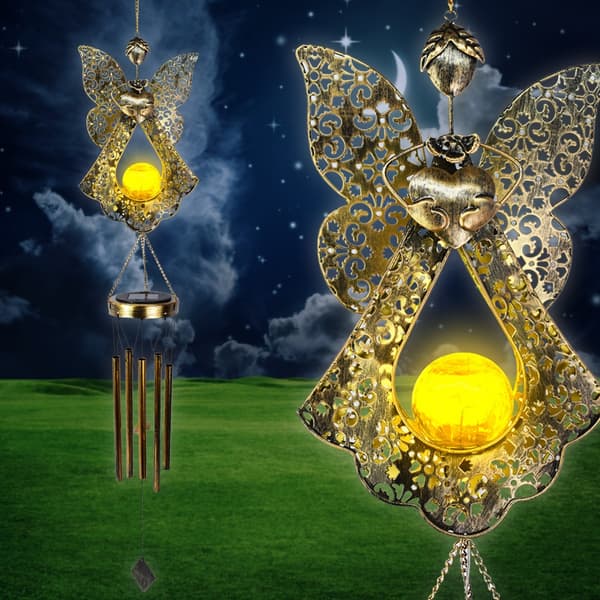 Solar Wind Chime Lights LED Light 2 2 2