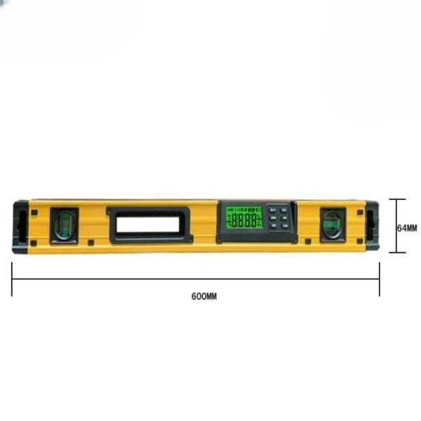 Horisontell linjal Digital display linjal Elektronisk linjal