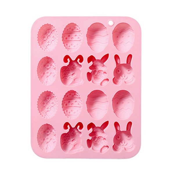 Påsk Form Bunny Rabbit Egg ROSA pink