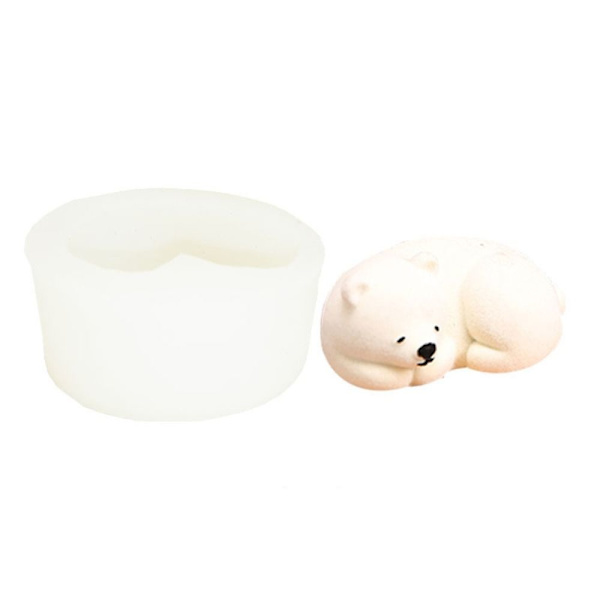 Polar Bear Candle Form 3D Art Wax Form 2 2 2