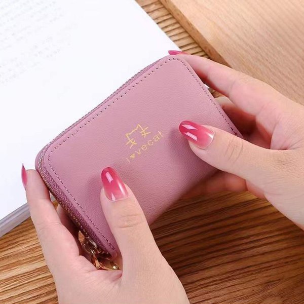 Liten plånbok Kort plånbok ROSA pink