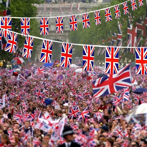 Flaggor Union Jack S38PCS 38PCS S38Pcs